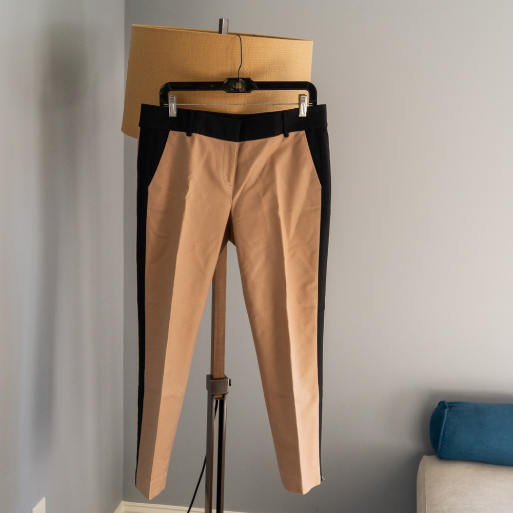 Tan & Black Trousers | Ann Taylor | EUC